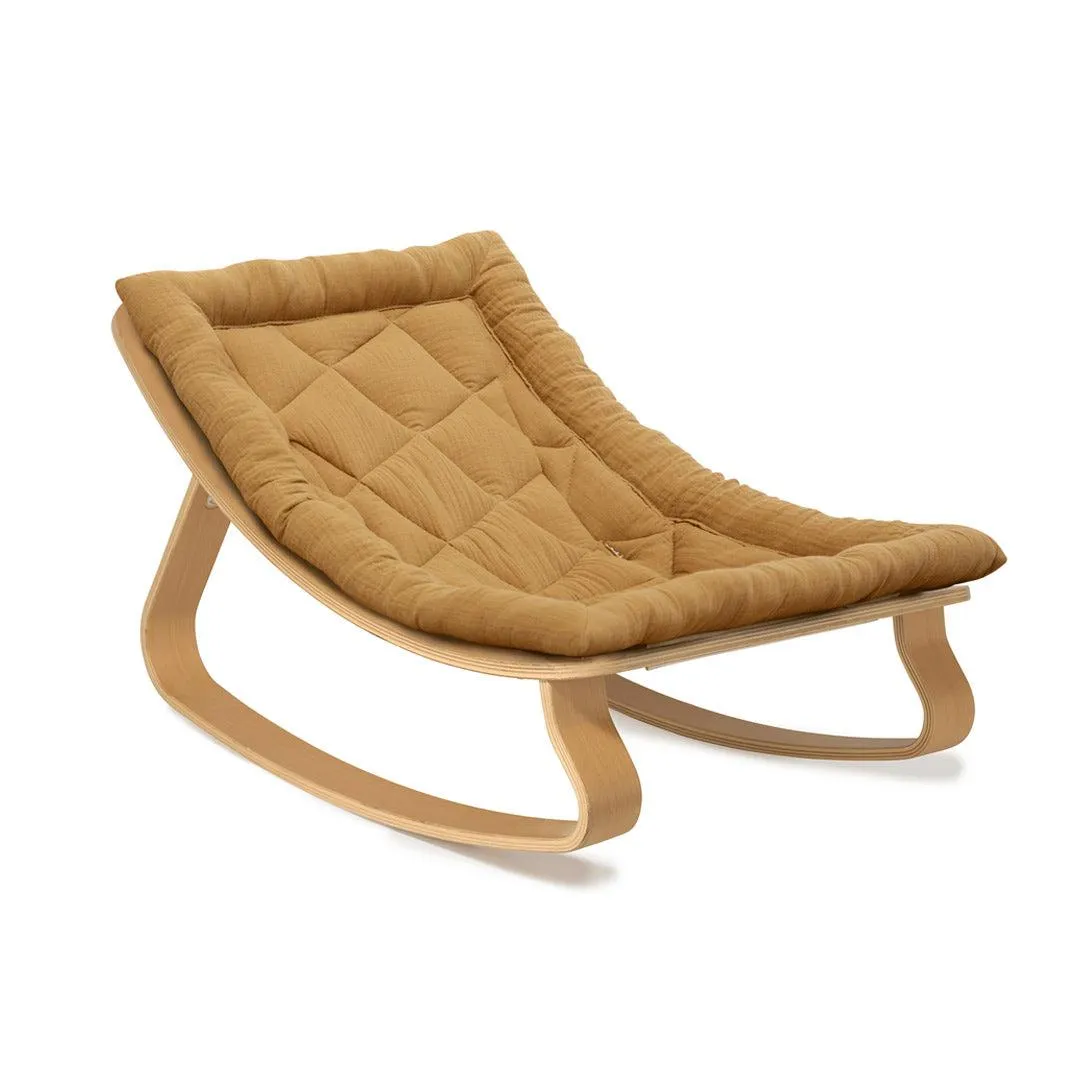 Outlet - Charlie Crane LEVO Baby Rocker - Beech